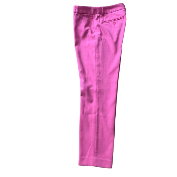 GAP Size 2 Business Woman Pants Trousers Barbie Pink Slim Crop Ankle Career Wear - Picture 3 of 10